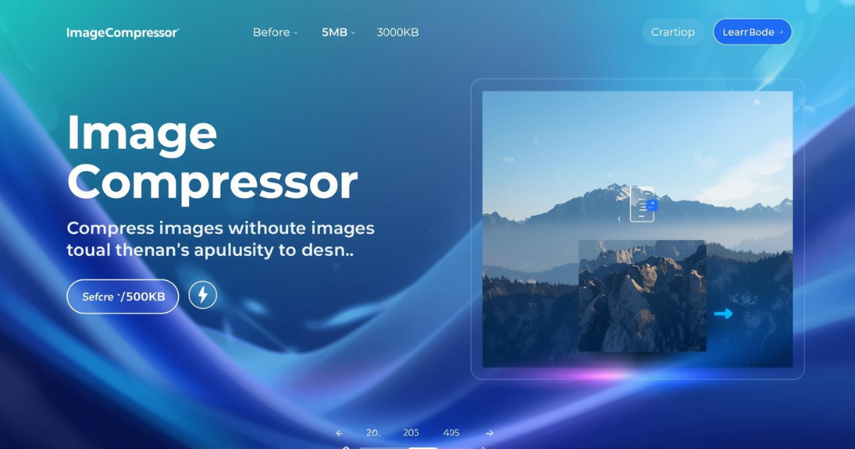 Image Compressor Tool – Reduce Image Size Online