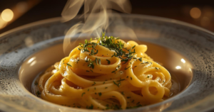 پاستا کیا ہے؟ پاستا ایک مشہور اطالوی ڈش ہے جو دنیا بھر میں پسند کی جاتی ہے۔ یہ مختلف shapes اور flavors میں بنایا جاتا ہے اور بچوں سے لے کر بڑوں تک سب اسے پسند کرتے ہیں۔ پاستا کی اہمیت پاستا نہ صرف مزیدار ہوتا ہے بلکہ آسانی سے تیار بھی ہو جاتا ہے، اسی لیے یہ فاسٹ فوڈ میں شمار کیا جاتا ہے۔ ضروری اجزاء بنیادی اجزاء پاستا نمک پانی ساس کے لیے کریم ٹماٹر لہسن مصالحے پاستا بنانے کا طریقہ مرحلہ 1: پاستا ابالنا پانی میں نمک ڈال کر پاستا کو ابالیں۔ مرحلہ 2: ساس تیار کرنا پین میں تیل گرم کر کے لہسن اور ٹماٹر ڈالیں، پھر کریم شامل کریں۔ مرحلہ 3: مکس کرنا ابلے ہوئے پاستا کو ساس میں ڈال کر اچھی طرح مکس کریں۔ مزیدار پاستا بنانے کے tips پاستا کو زیادہ نہ پکائیں fresh ingredients استعمال کریں herbs کا استعمال کریں پاستا کی اقسام مختلف اقسام سفید ساس پاستا ریڈ ساس پاستا چیز پاستا صحت کے فوائد پاستا توانائی فراہم کرتا ہے اور اگر balanced طریقے سے بنایا جائے تو صحت کے لیے بہتر ہو سکتا ہے۔ عام غلطیاں زیادہ پانی ڈالنا ساس کا صحیح balance نہ رکھنا overcooking بہترین serving طریقہ پاستا کو گرم گرم serve کریں اور اس پر cheese ڈالیں۔ نتیجہ پاستا ایک آسان اور مزیدار ڈش ہے جو آپ گھر پر آسانی سے بنا سکتے ہیں۔ تھوڑی سی practice کے بعد آپ بہترین پاستا بنا سکتے ہیں۔