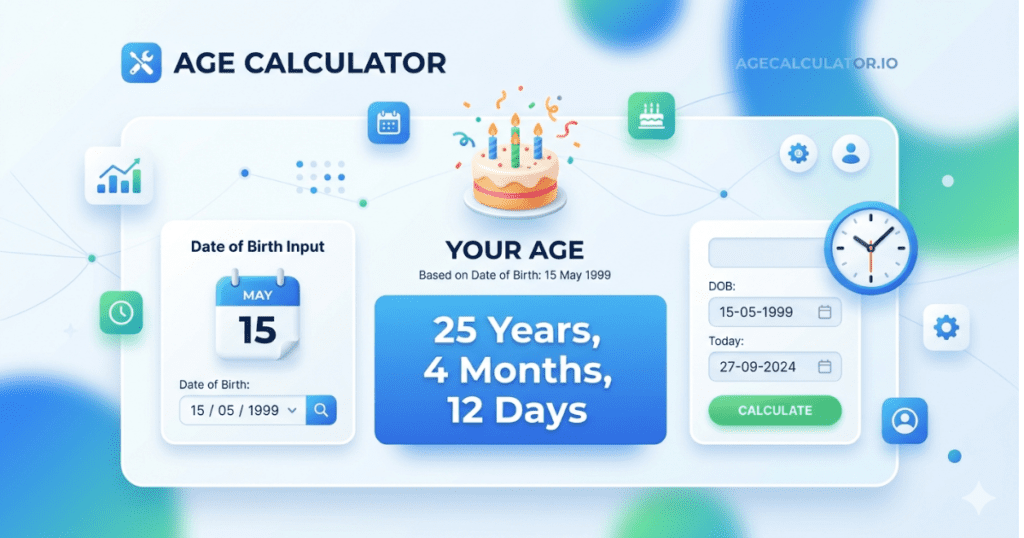 Free Age Calculator Online – Calculate Your Exact Age
