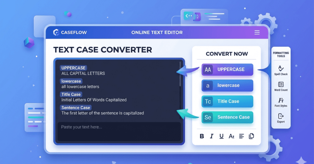 Free Text Case Converter Online – Convert Text Cases Instant