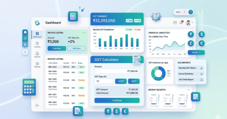 Free GST Calculator Online – Calculate GST Amount