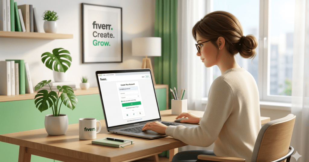 Create Fiverr Account in 2026 – Step-by-Step Beginner Guide