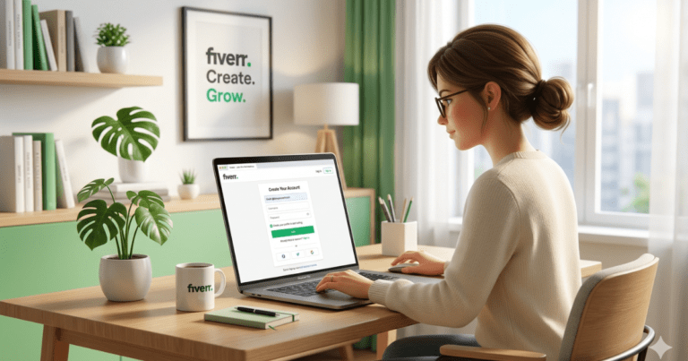 Create Fiverr Account in 2026 – Step-by-Step Beginner Guide