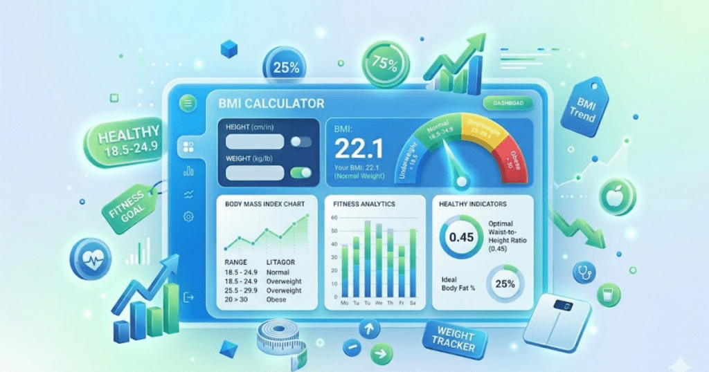 Free BMI Calculator Online – Check Your Body Mass
