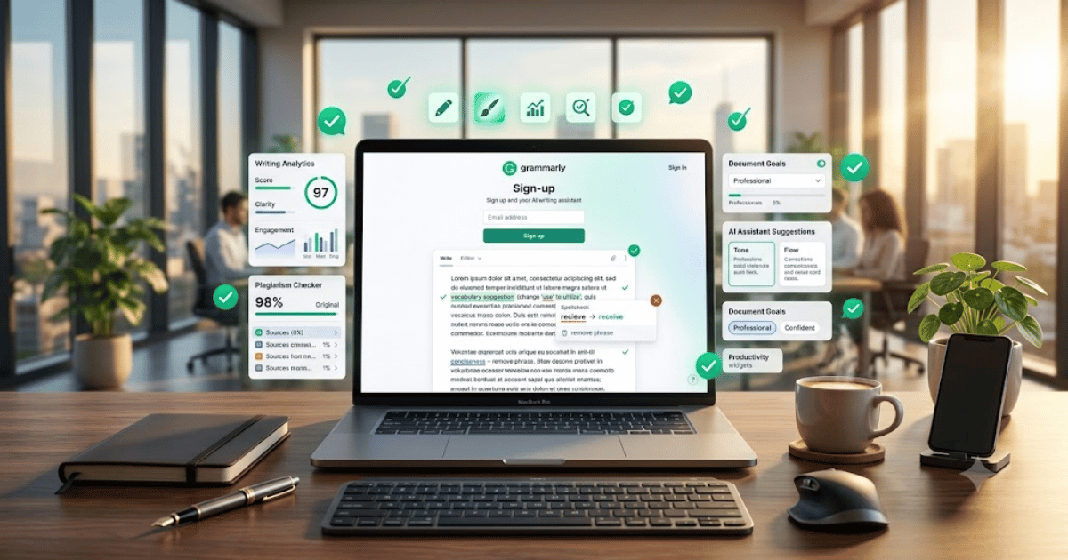How to Create a Grammarly Account in 2026 | Easy Guide