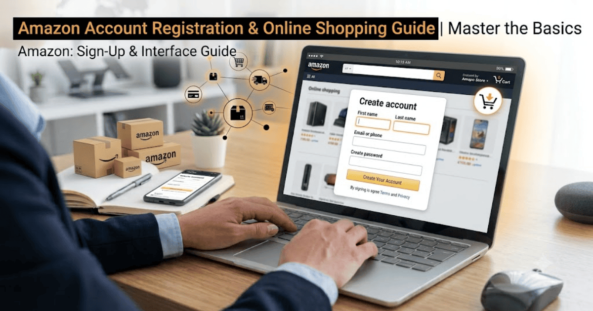 How to Create an Amazon Account in 2026 – Beginner Guide
