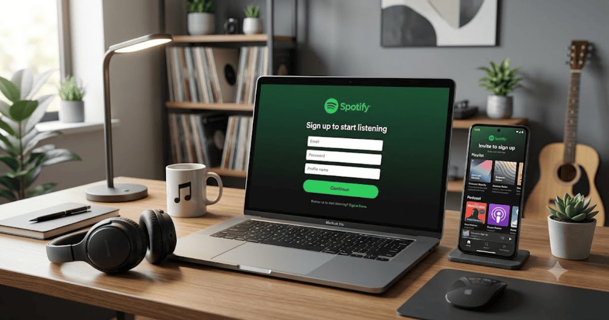 How to Create a Spotify Account in 2026 –Easy Beginner Guide