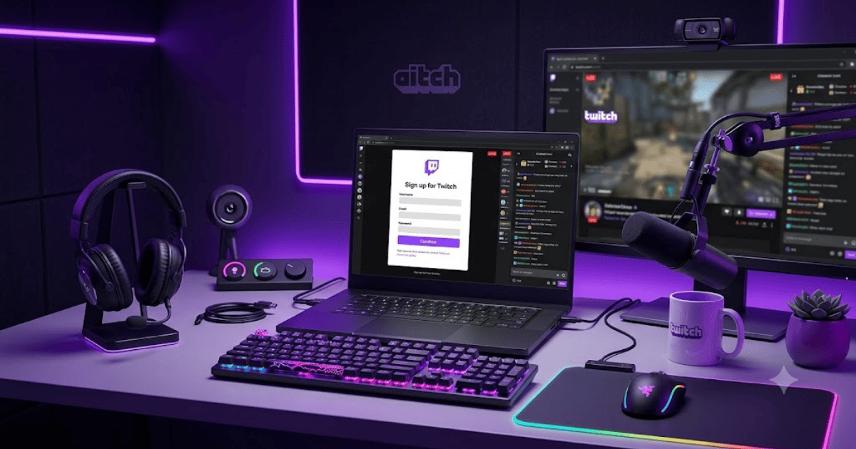 How to Create a Twitch Account in 2026 – Easy Beginner Guide