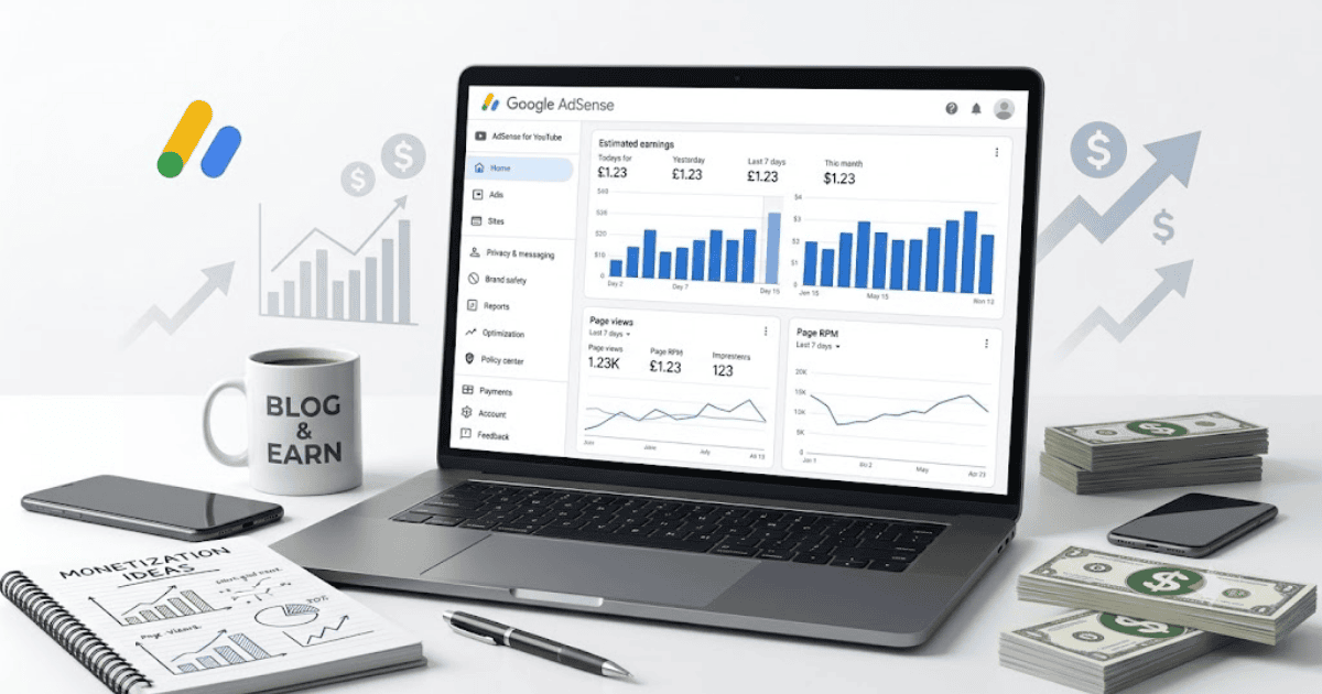 How to Create a Google AdSense Account in 2026 – Easy Guide
