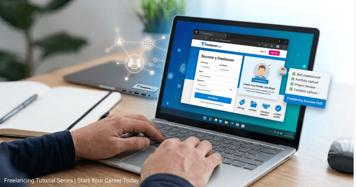 How to Create a Freelancer Account in 2026 Beginner Guide