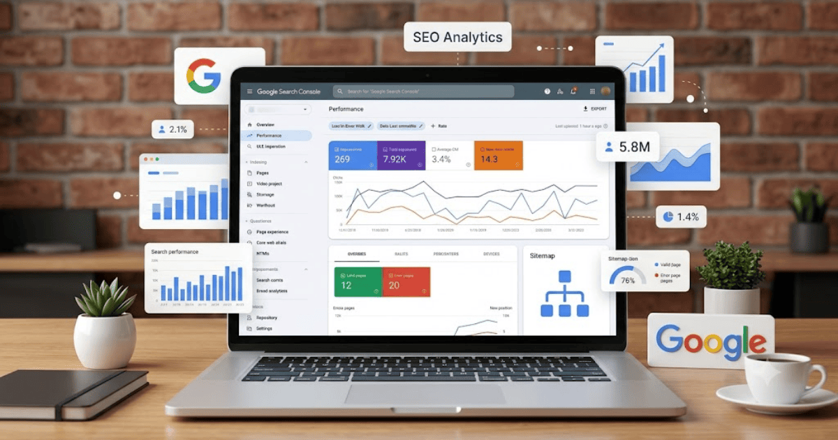 How to Create a Google Search Console Account in 2026 –Guide