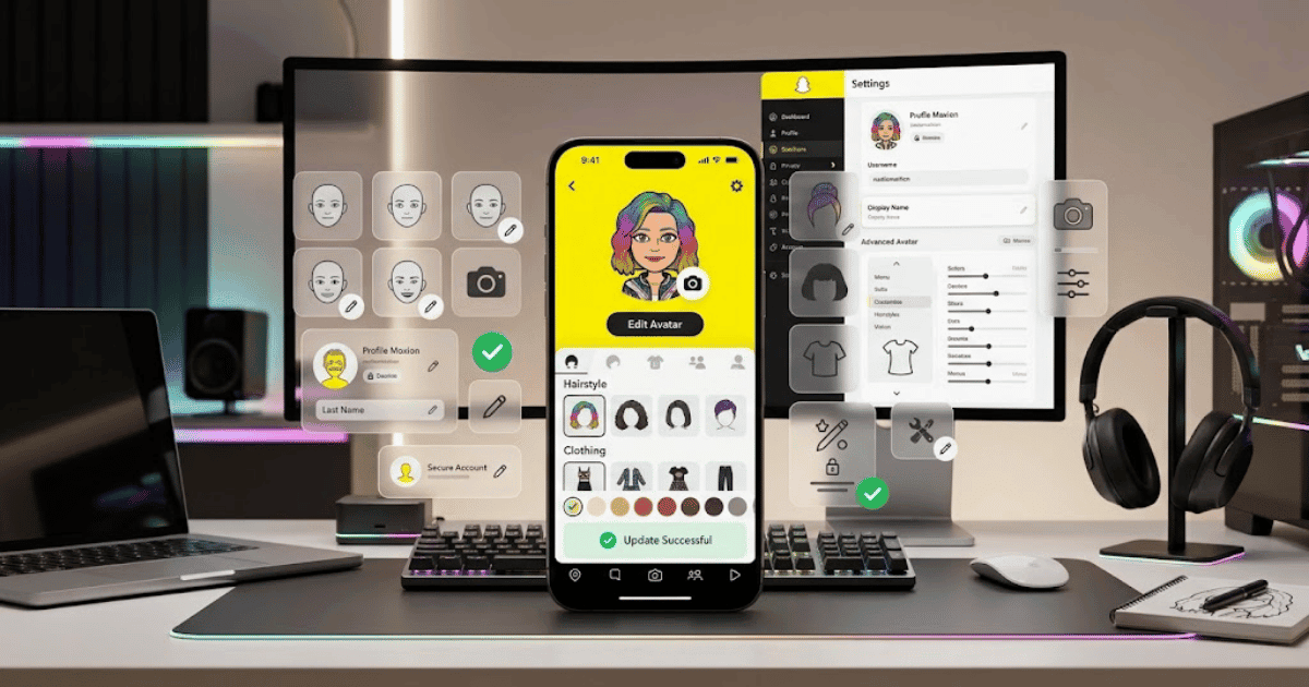 How to Change Snapchat Profile Picture or Bitmoji in 2026