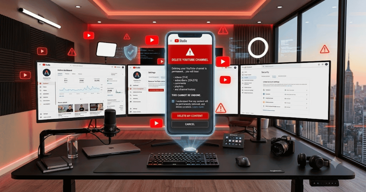 How to Delete a YouTube Account in 2026 | Easy Step-by-Step
