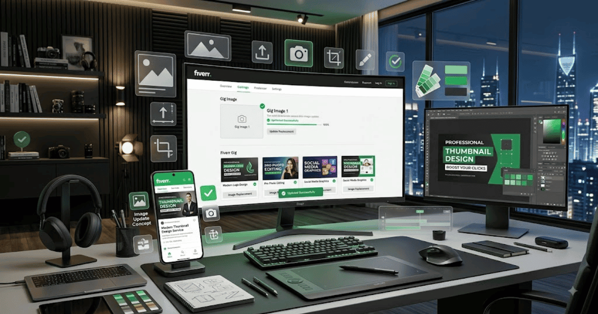 How to Change Your Fiverr Gig Image in 2026 | Easy Guide