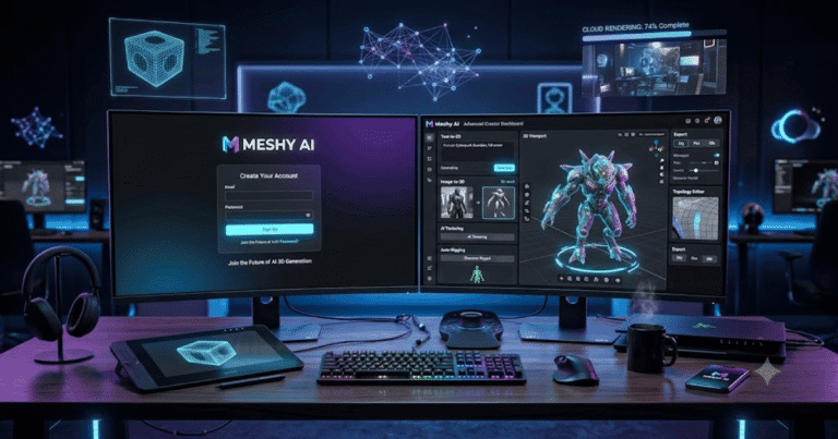 How to Create a Meshy AI Account in 2026 | Easy Guide