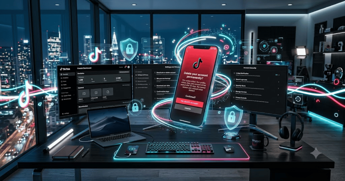 How to Delete a TikTok Account in 2026 | Easy Guide Step