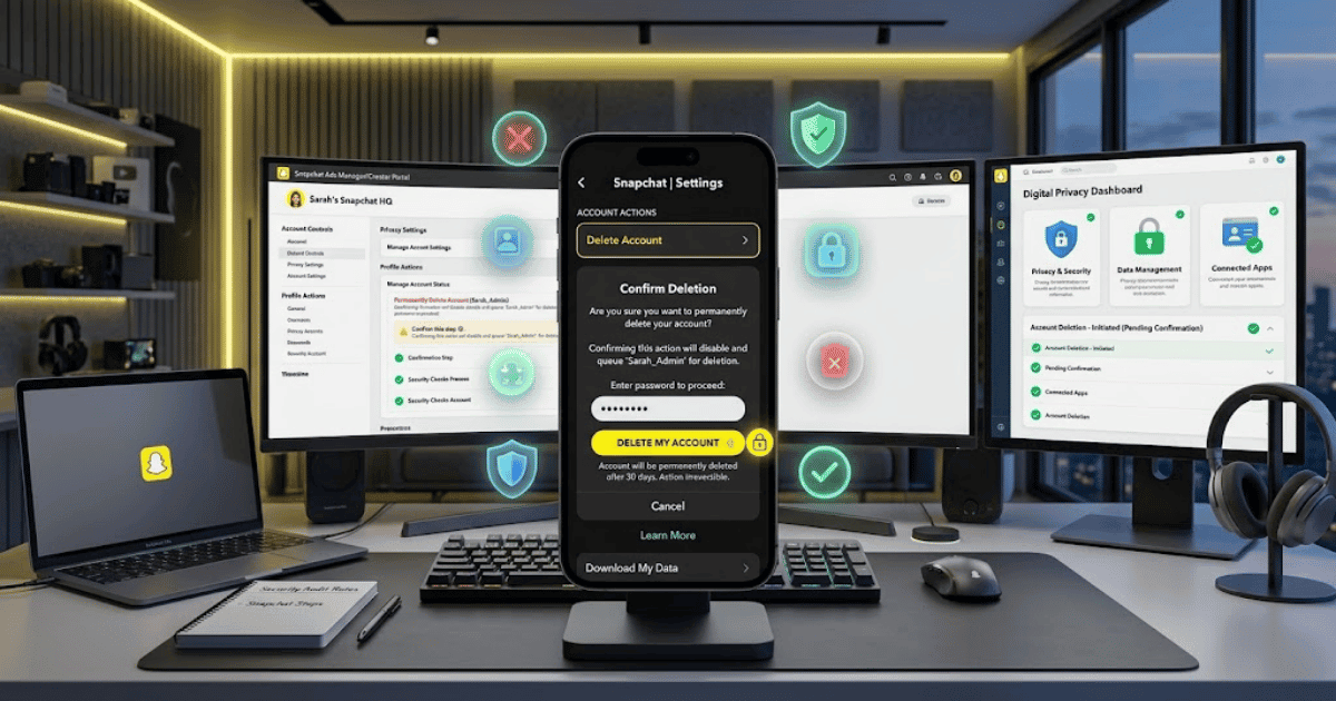 How to Delete Snapchat Account in 2026 | Easy Guide