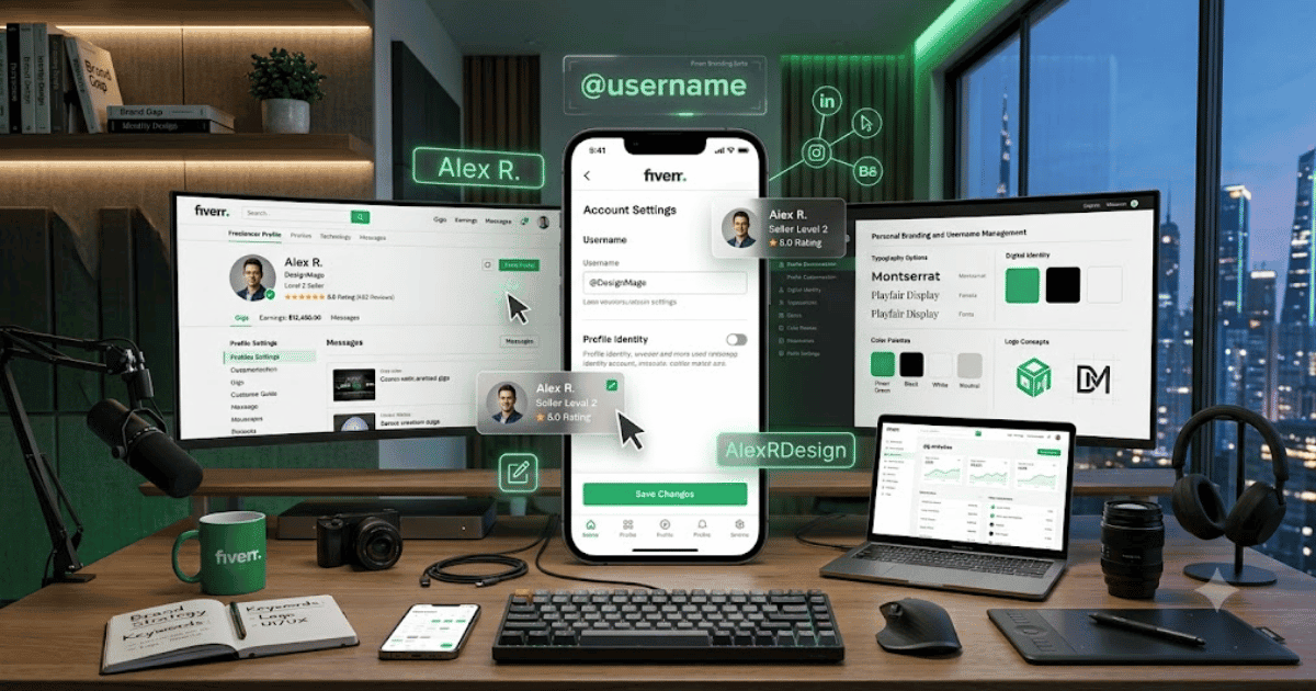 How to Change Your Fiverr Username in 2026 | Complete Guide