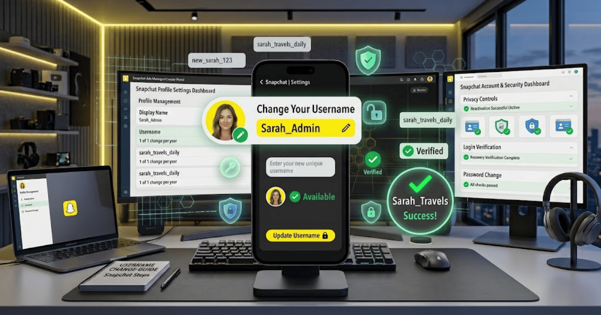 How to Change Your Snapchat Username in 2026 | Easy Guide