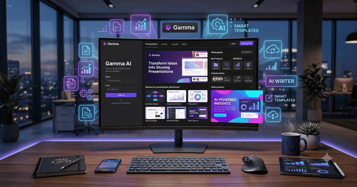 How to Create a Gamma AI Account in 2026 | Easy Guide